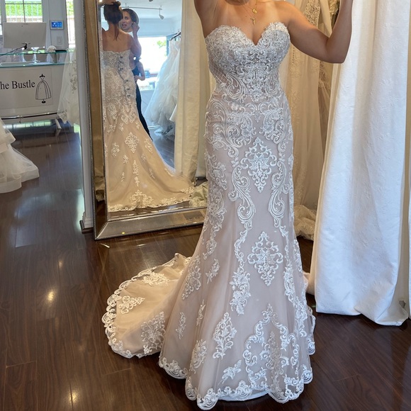 NWT Stella York Wedding Gown - Picture 3 of 8